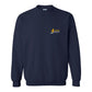 Sweatshirt, All You Need Is Love, Navy, front