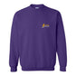 Sweatshirt, Dog Hair, Purple, front