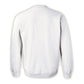 Sweatshirt, Life Happens, White, back