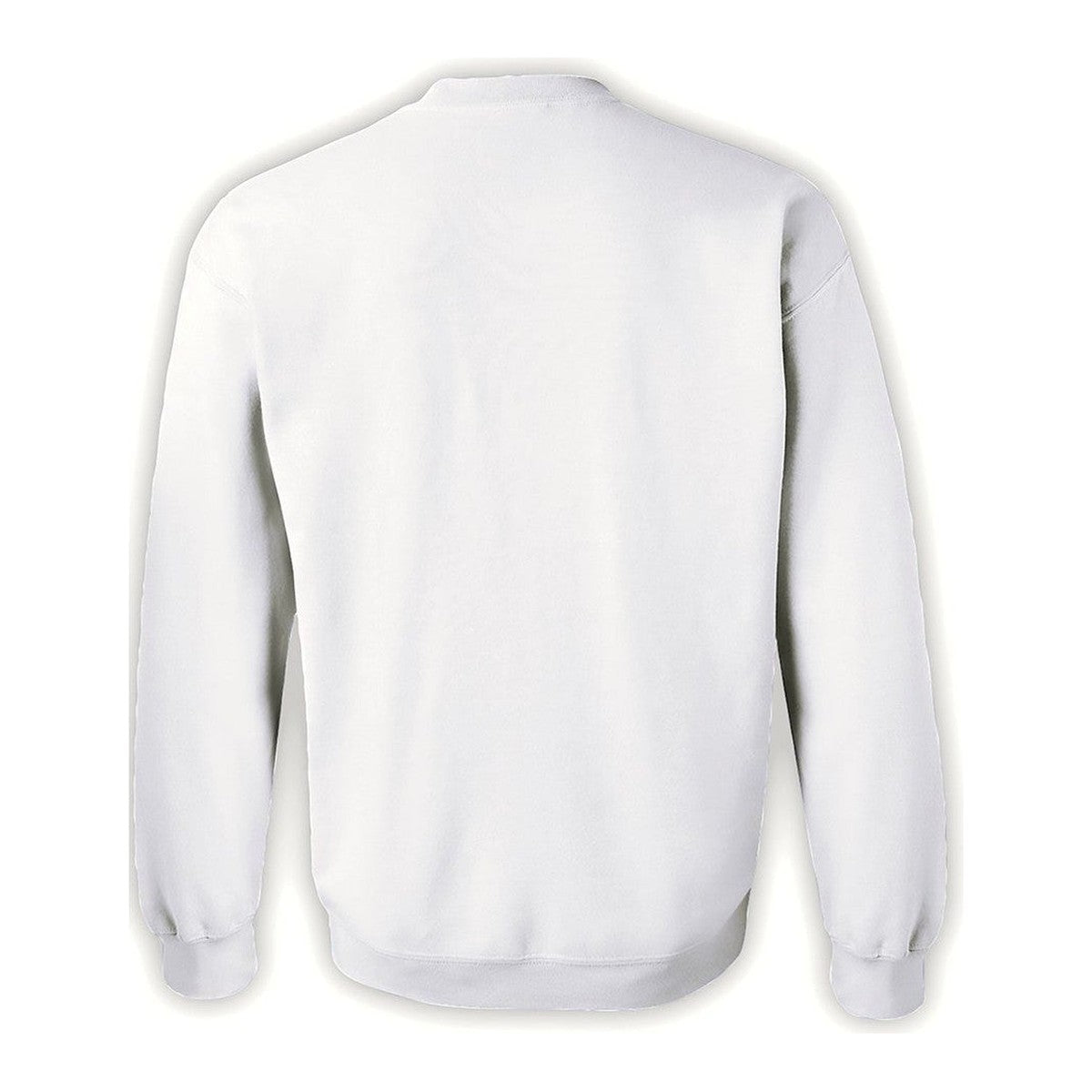 Sweatshirt, Life Happens, White, back