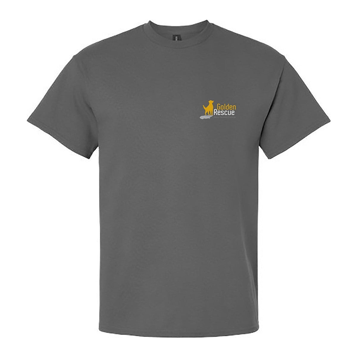Tee, Dog Hair, Grey, front