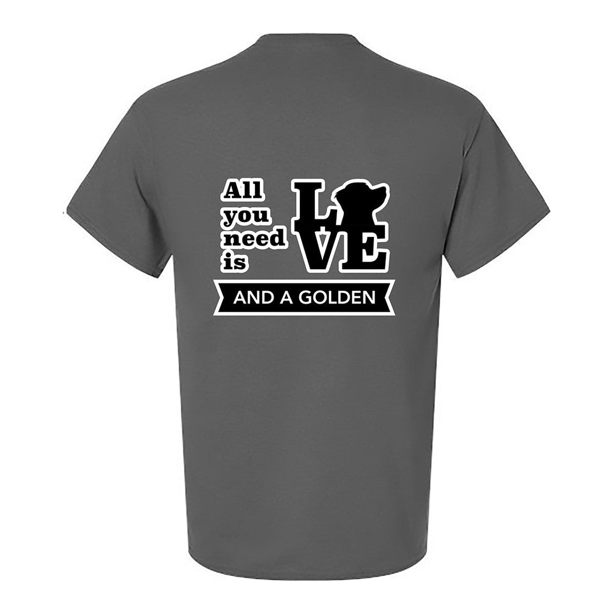 Tee, All You Need Is Love, Grey, back
