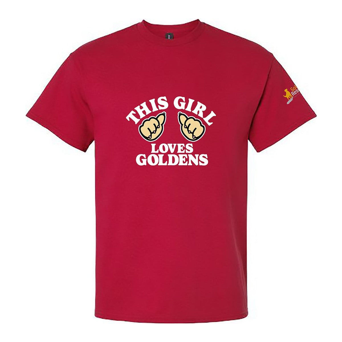 Tee, This Girl, Red, front