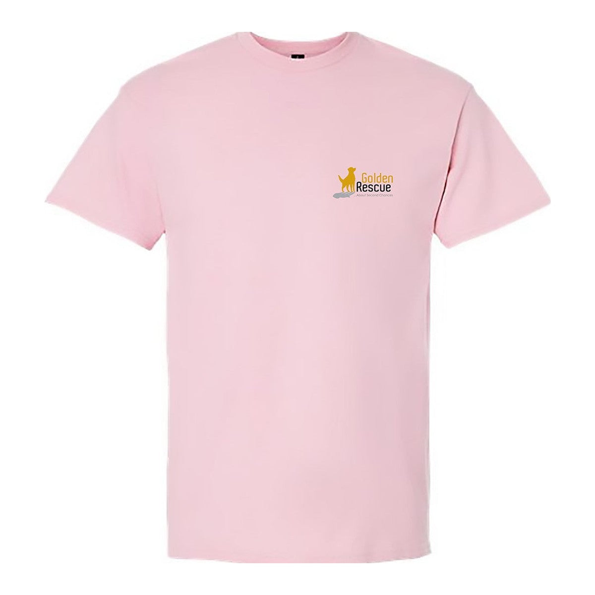 Tee, Golden, Pink, front