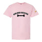 Tee, Golden Rescue Bone, Pink, front