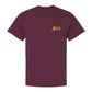 Tee, Dog Hair, Maroon, front