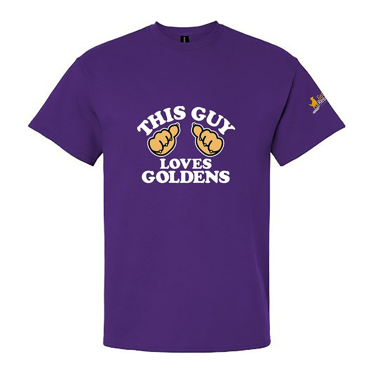 Tee, This Guy, Purple, front