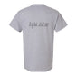 Tee, Dog Hair, Light grey, back