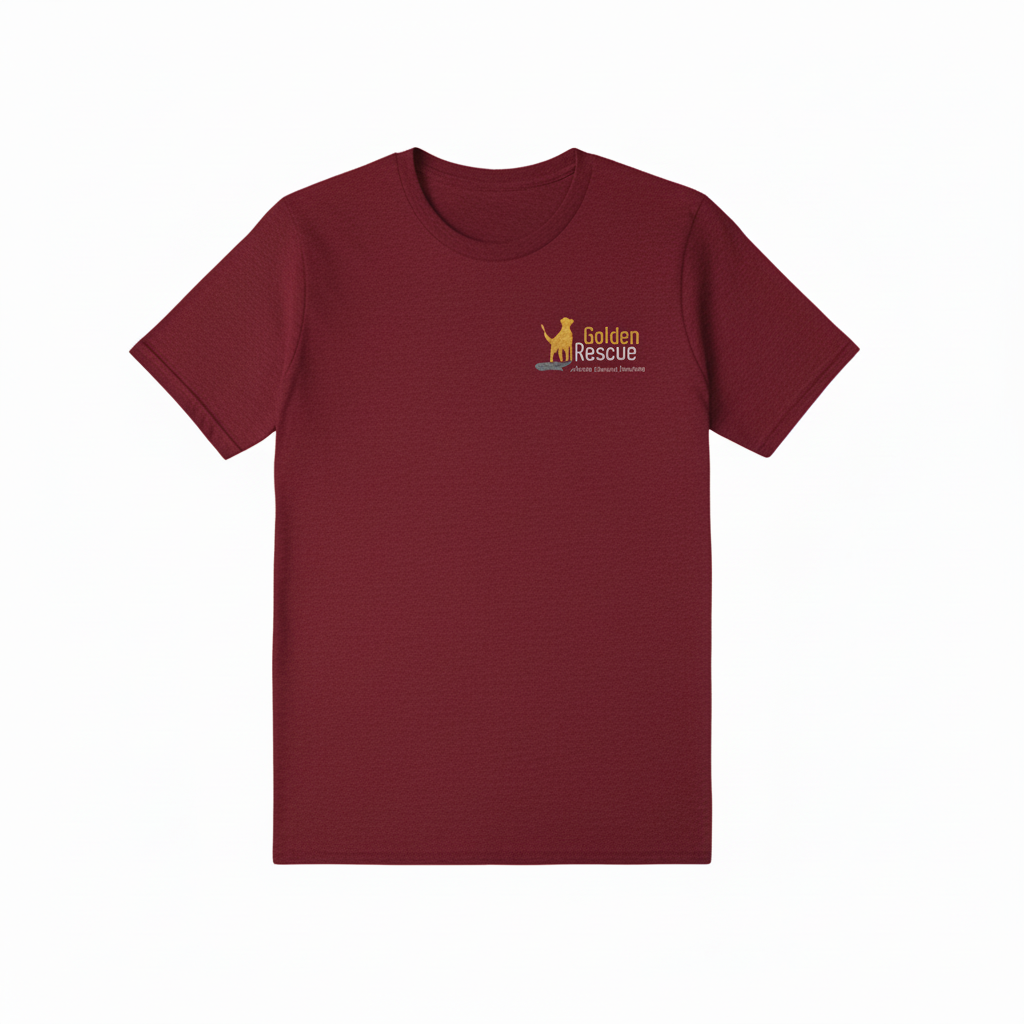 Cardinal Heather Logo T-shirt